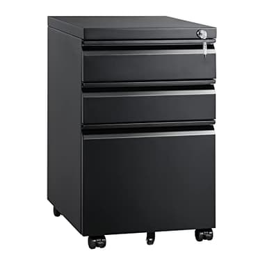DEVAISE 3-Drawer Mobile File Cabinet