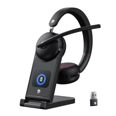 Dytole Wireless Headset with Noise Cancelling Mic