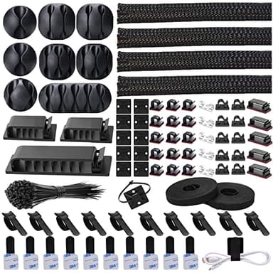 Cable Management Kit (192 Pieces)