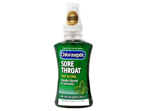 Chloraseptic Sore Throat Spray, Menthol, 6 oz