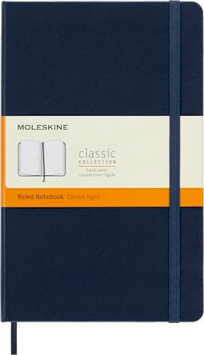 Moleskine Classic Notebook (Large, Ruled)