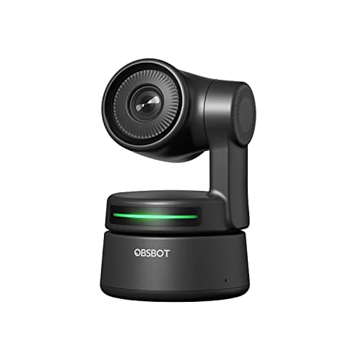 OBSBOT Tiny 1080P PTZ Webcam with AI Tracking