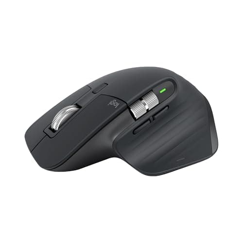 Logitech MX Master 3S Wireless Mouse Standard Edition with Logi Bolt USB Receive
