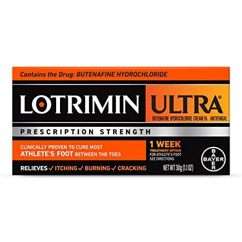 Lotrimin Ultra 1 Week Athlete's Foot Treatment, Prescription Strength Butenafine