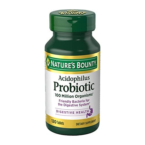 Nature's Bounty Lactobacillus Acidophilus Probiotic Supplement - Daily Probiotic
