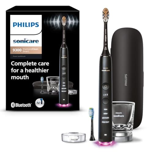 Philips Sonicare DiamondClean Smart 9300 Electric Toothbrush, Sonic Toothbrush w
