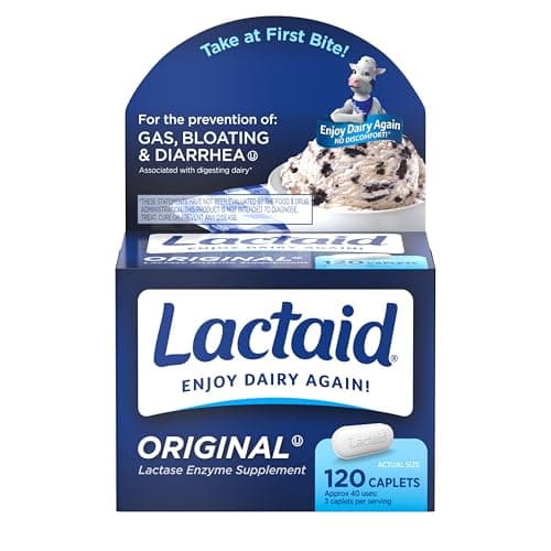 Lactaid lactase supplement dairy
