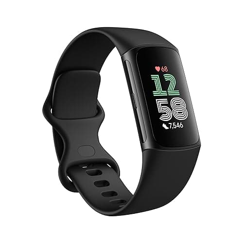 Fitbit Charge 6 Fitness Tracker with Google apps, Heart Rate on Exercise Equipme