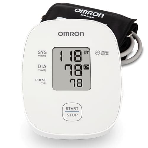 OMRON Iron Blood Pressure Monitor for Home Use & Upper Arm Blood Pressure Cuff -
