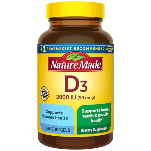Nature Made Vitamin D3 2000 IU