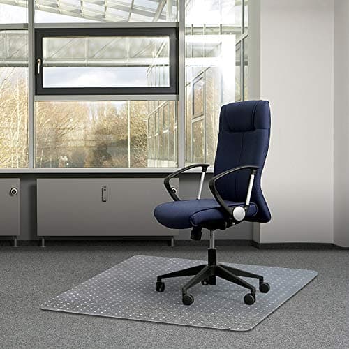 Kuyal Office Chair Mat for Carpets, Transparent Thick Sturdy