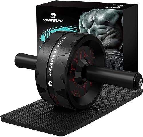 Vinsguir Ab Roller Wheel, Abs Workout Equipment for Abdominal & Core Strength Tr