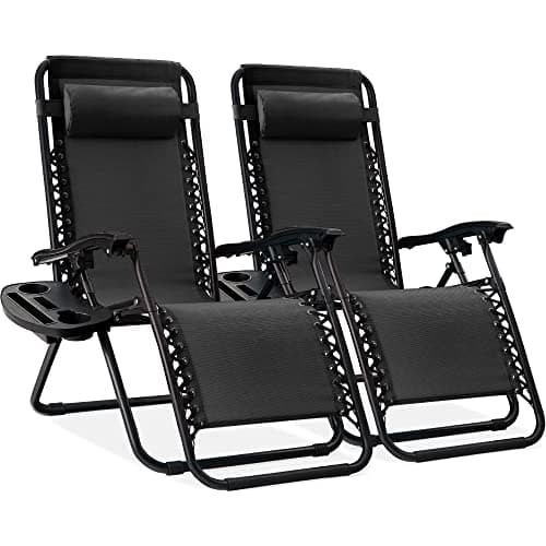 Best Choice Products Set of 2 Adjustable Zero Gravity Chairs