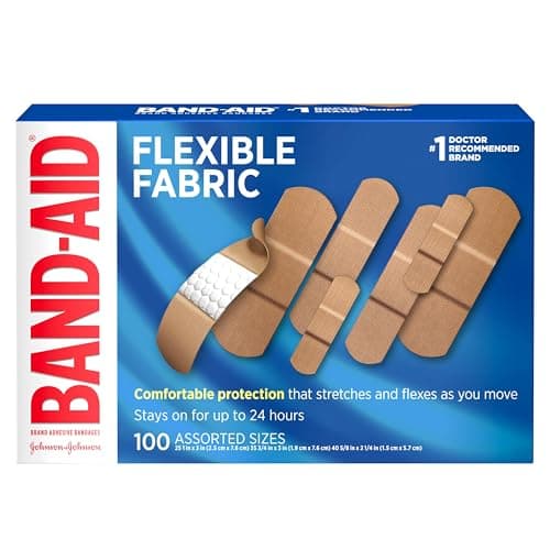Band-Aid Flexible Fabric Bandages assorted sizes