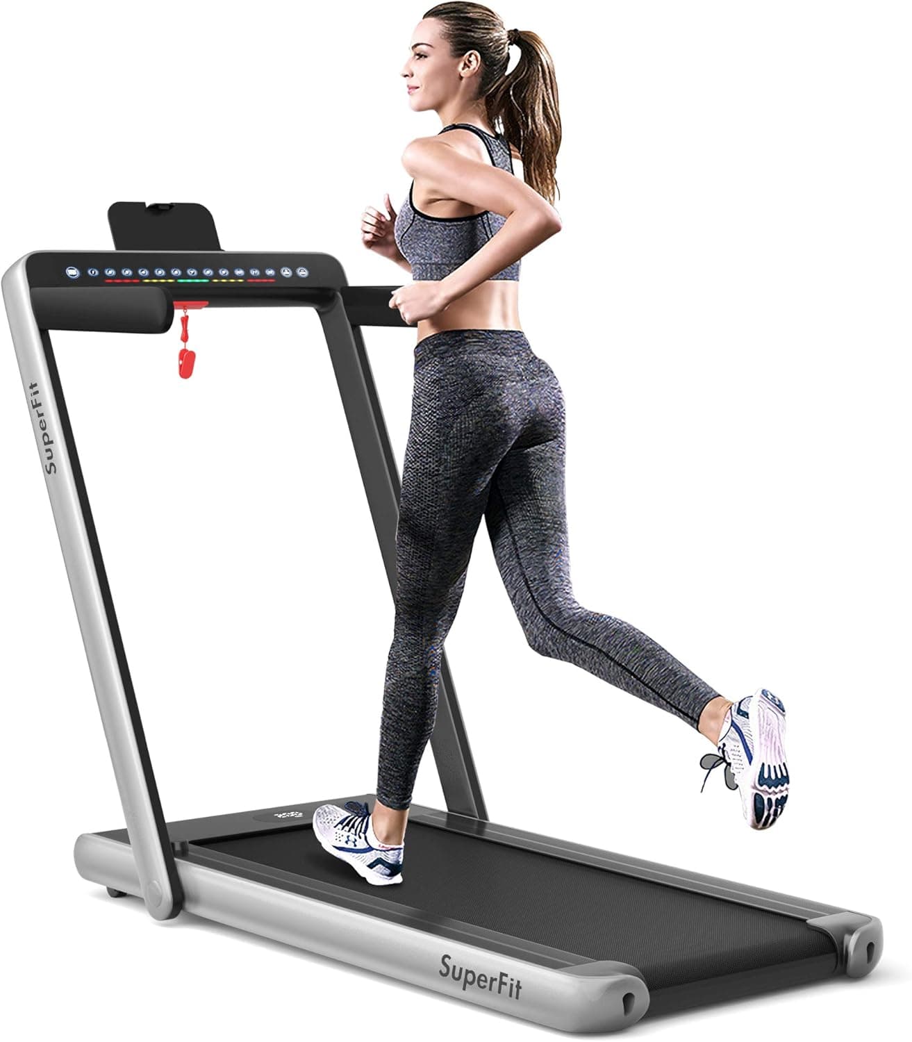 UREVO 2-in-1 Under Desk Treadmill Walking Pad