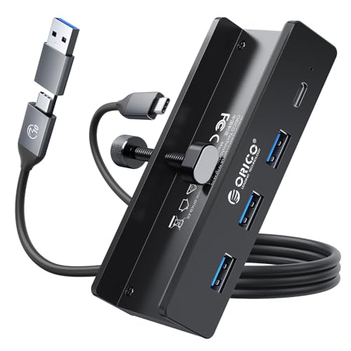 ORICO USB 3.0 Hub with Clamp Mount